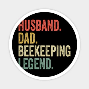 Husband Dad Beekeeper Funny Beekeeping Honey Bees Magnet